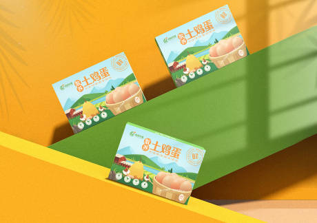 源文件下载【土鸡蛋包装设计 】编号：62970014608062360