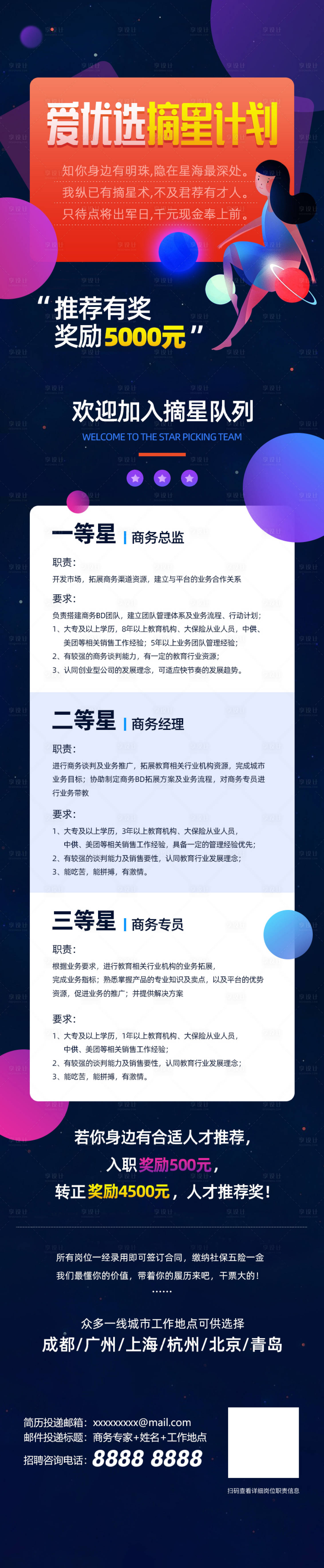 源文件下載【享設計】搜索編號：78980014569317912【人才招聘廣告長圖】