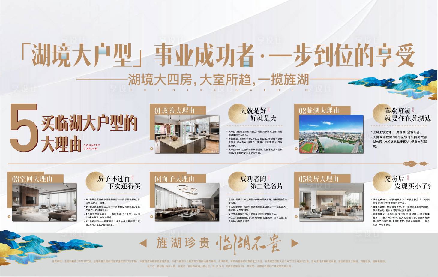 源文件下載【享設計】搜索編號：74970014555608889【地產五大理由海報】