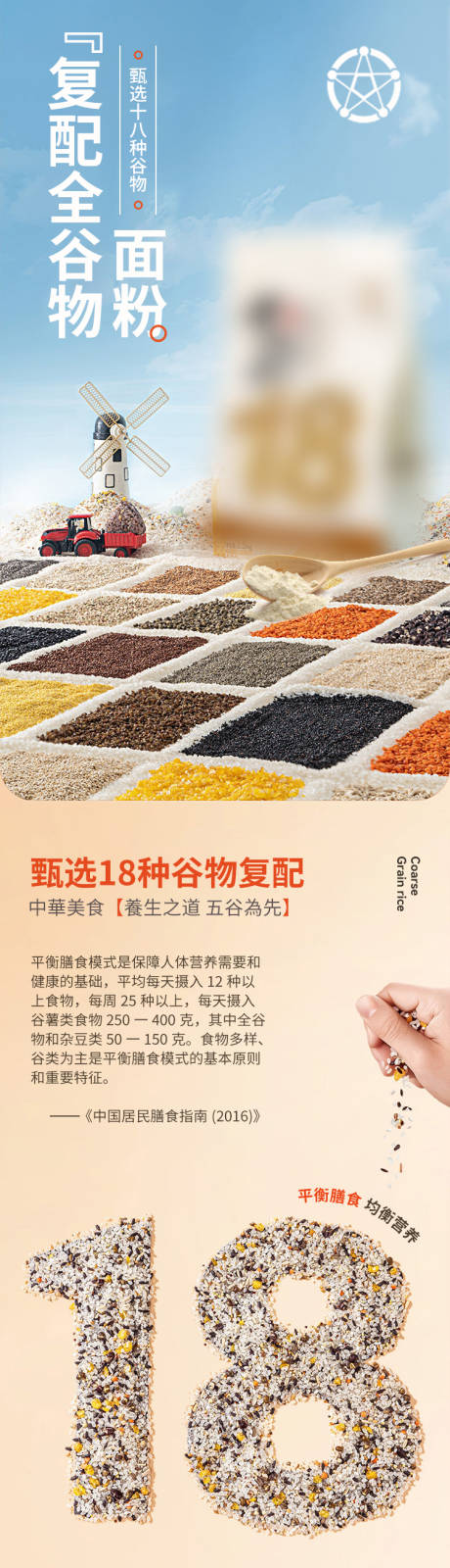 源文件下载【米面粮油面粉电商详情页】编号：53080014699627622