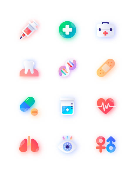 源文件下载【医疗诊疗UI图标】编号：64130015005967115