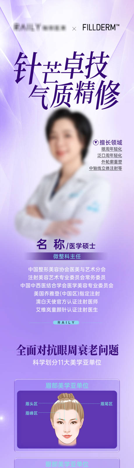 源文件下载【医美微整医生介绍海报】编号：36590015541184758