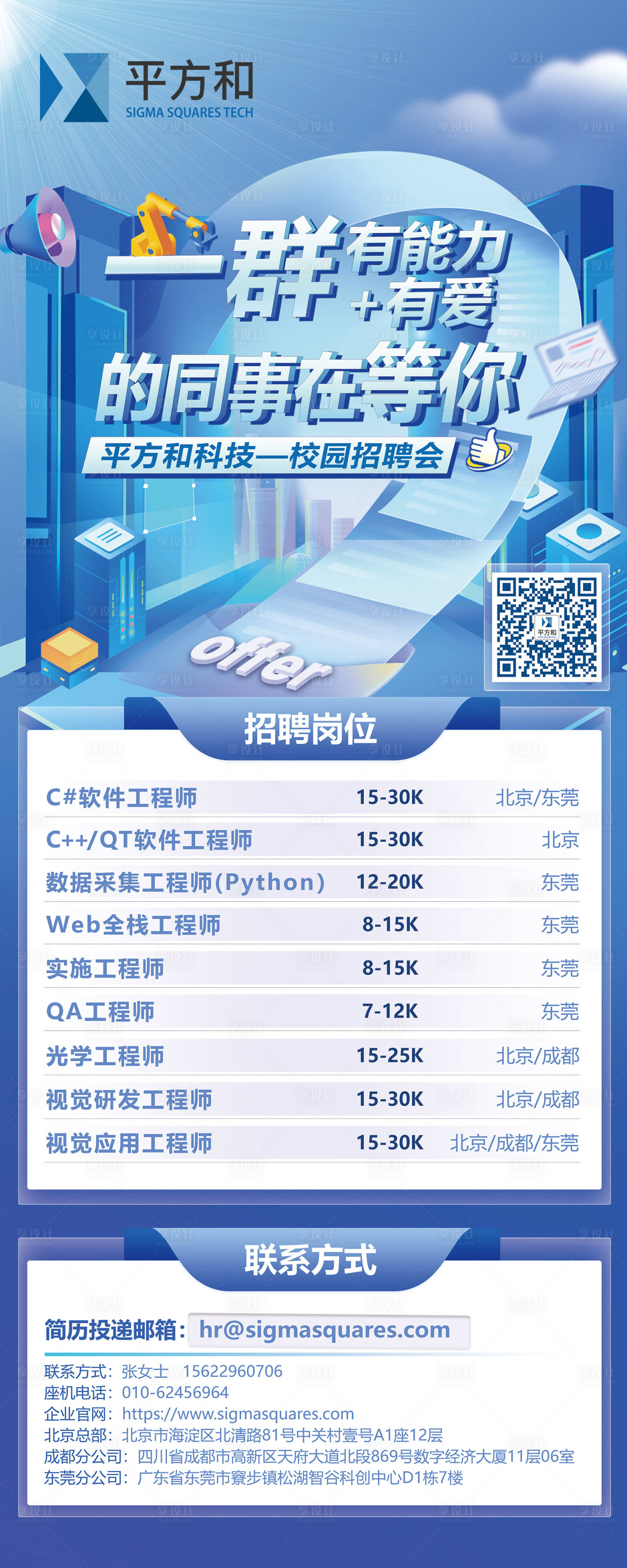 源文件下載【享設計】搜索編號：61840015565047718【招聘易拉寶】