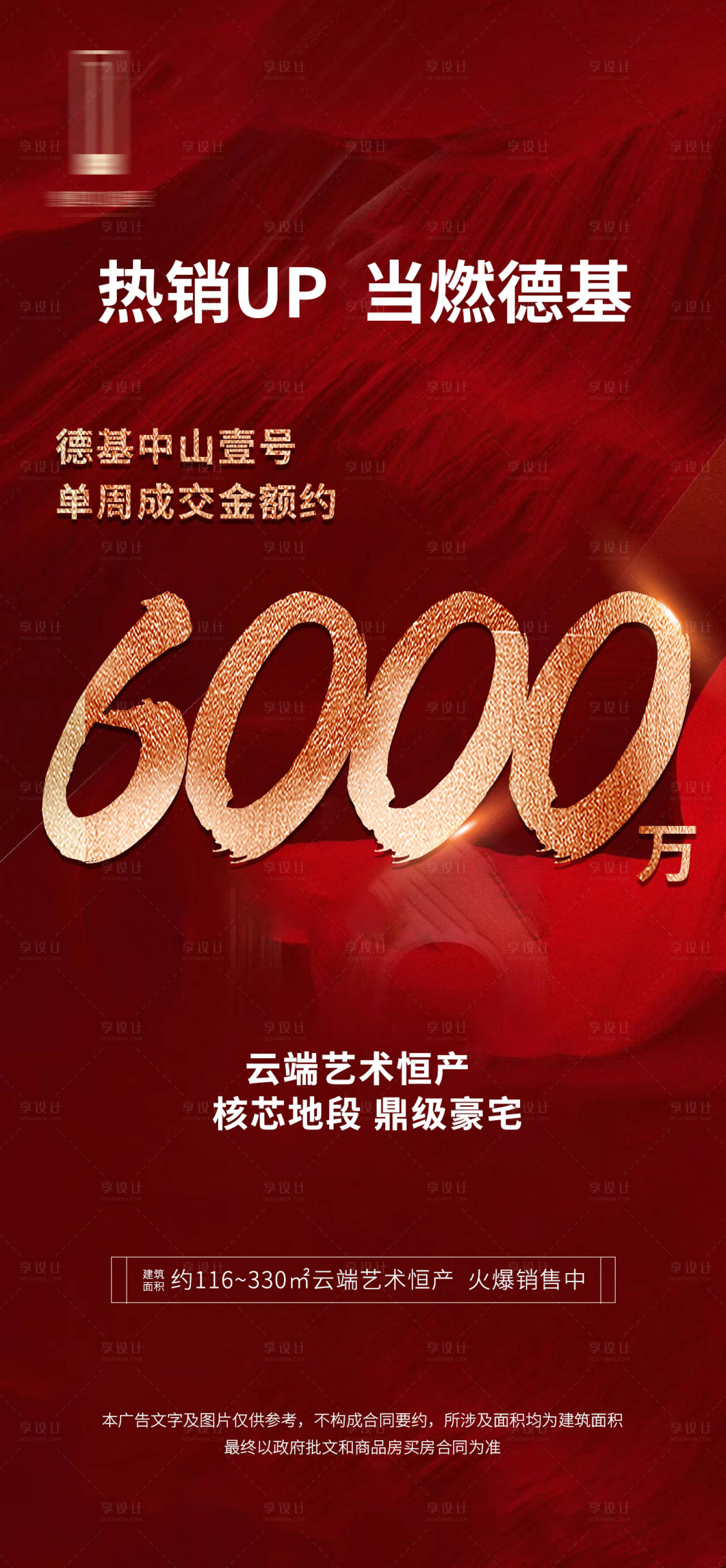 源文件下载【地产热销借势海报】编号：85840015223897589