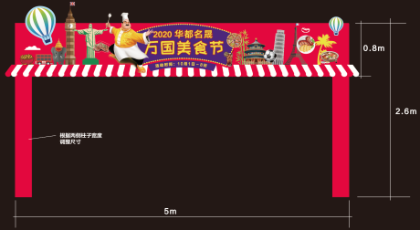 源文件下载【异型门头】编号：19040015140984822