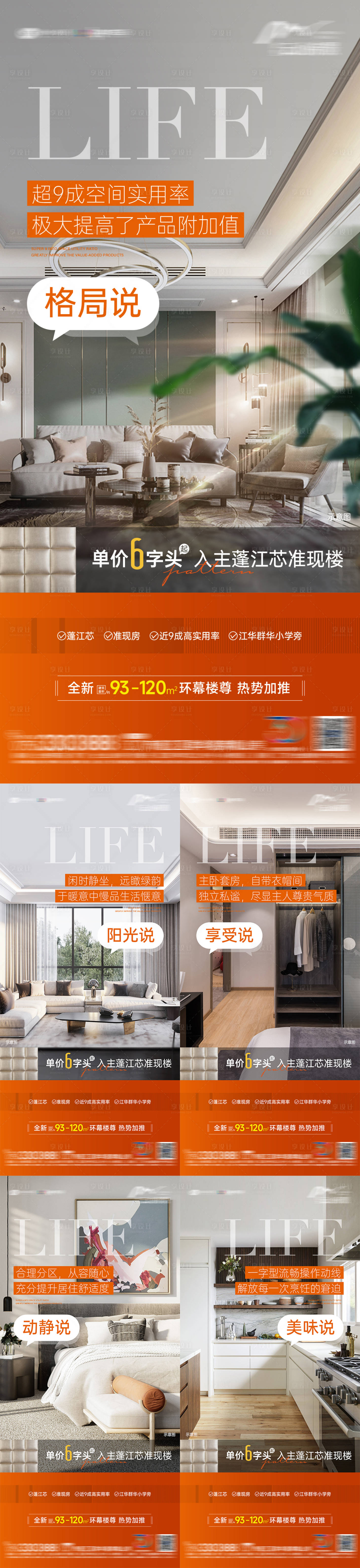 源文件下載【戶型價值點海報】編號：80100015704453385