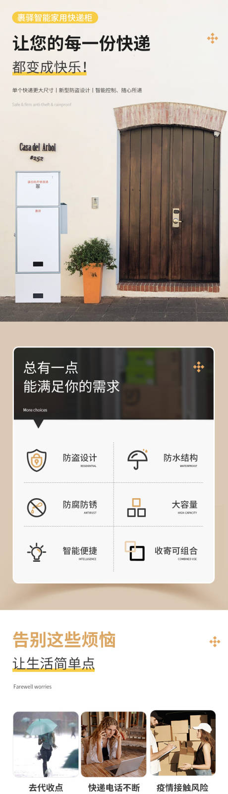 源文件下载【快递柜详情页】编号：40230015213565741