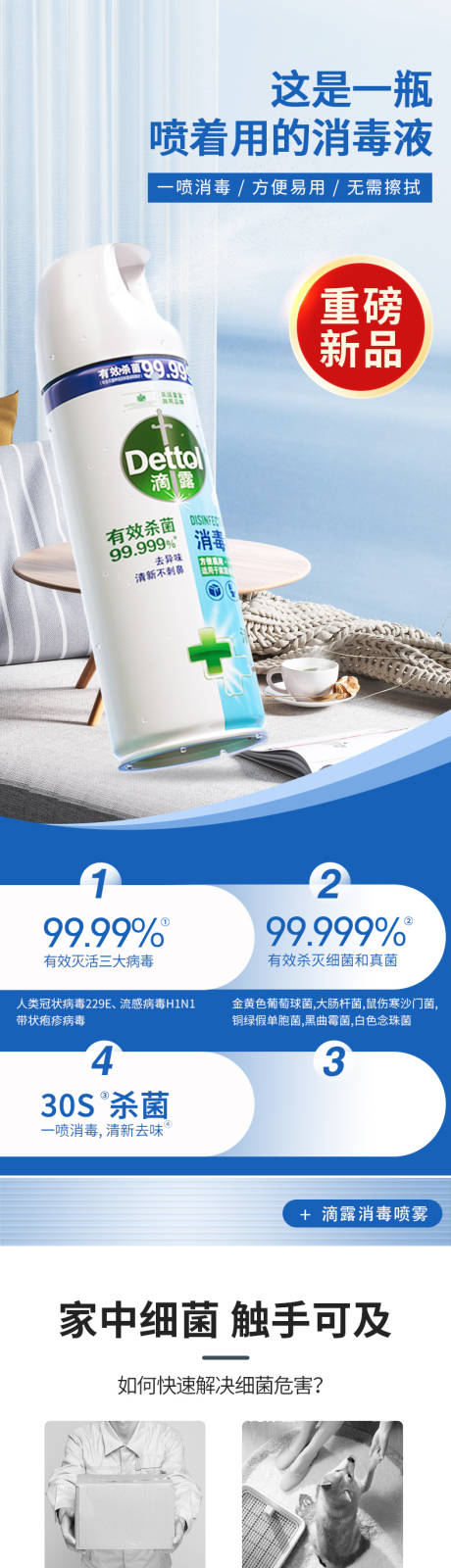 源文件下载【享设计】搜索编号：93950015616916441【电商消毒喷雾详情页】