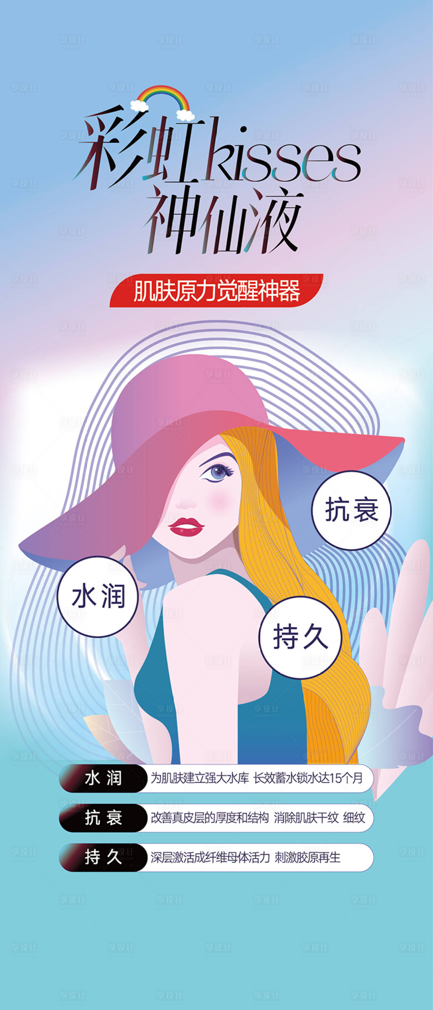 源文件下载【拉皮除皱宣传海报】编号：78030015705547161