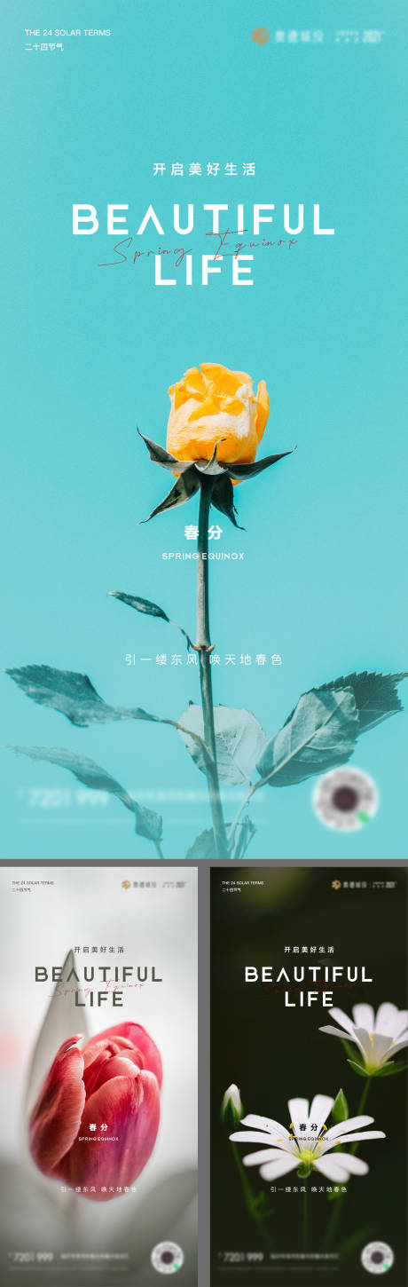 源文件下载【春分节气系列海报】编号：78090015472566297