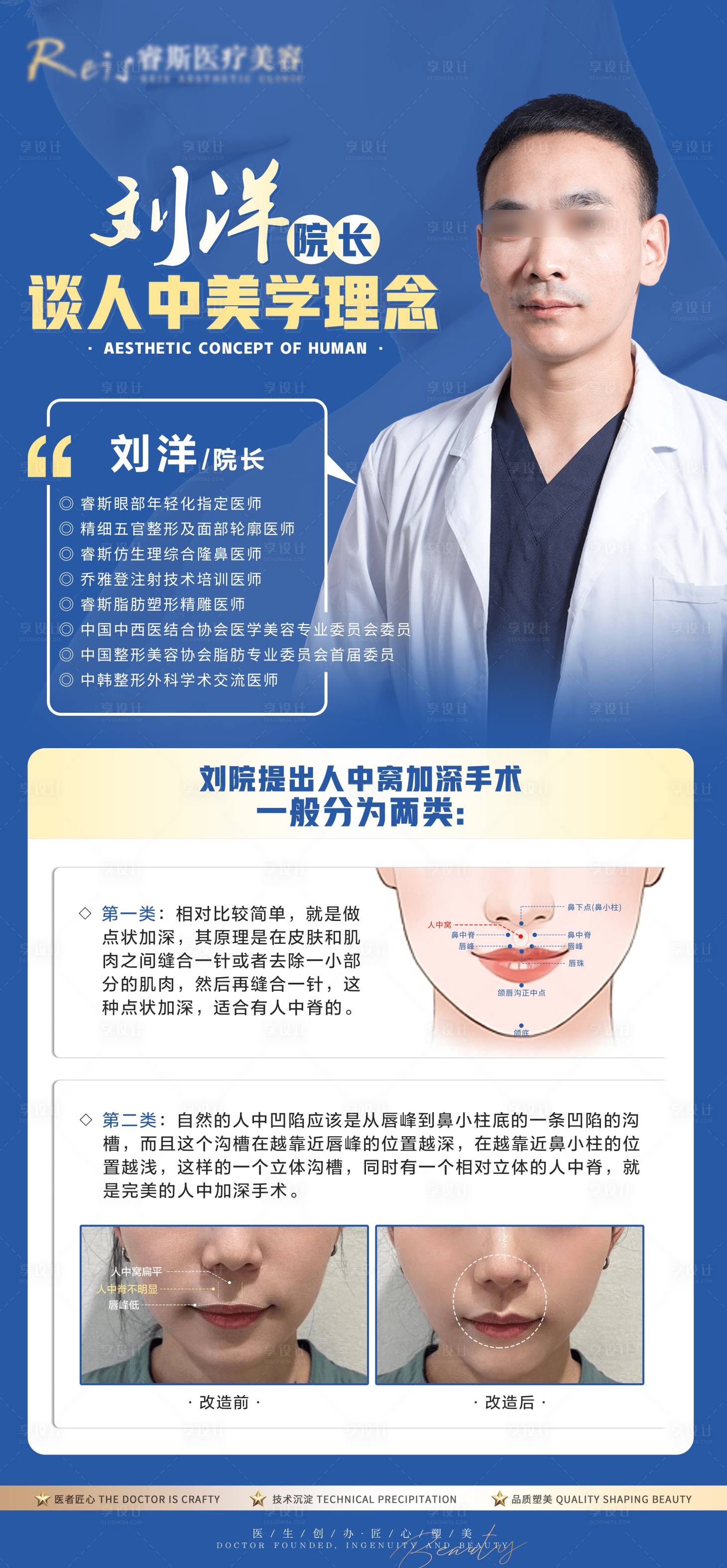 源文件下载【享设计】搜索编号：36360015581821644【医美人中美学理念】