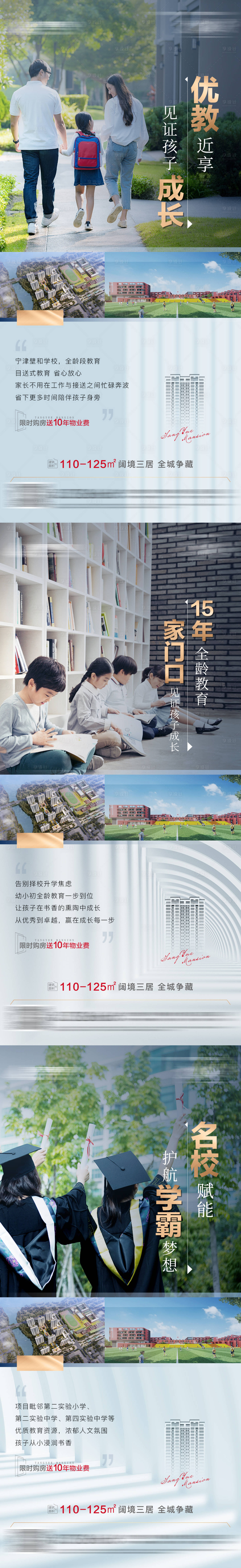 源文件下载【享设计】搜索编号：88560015279966783【地产教育系列海报】