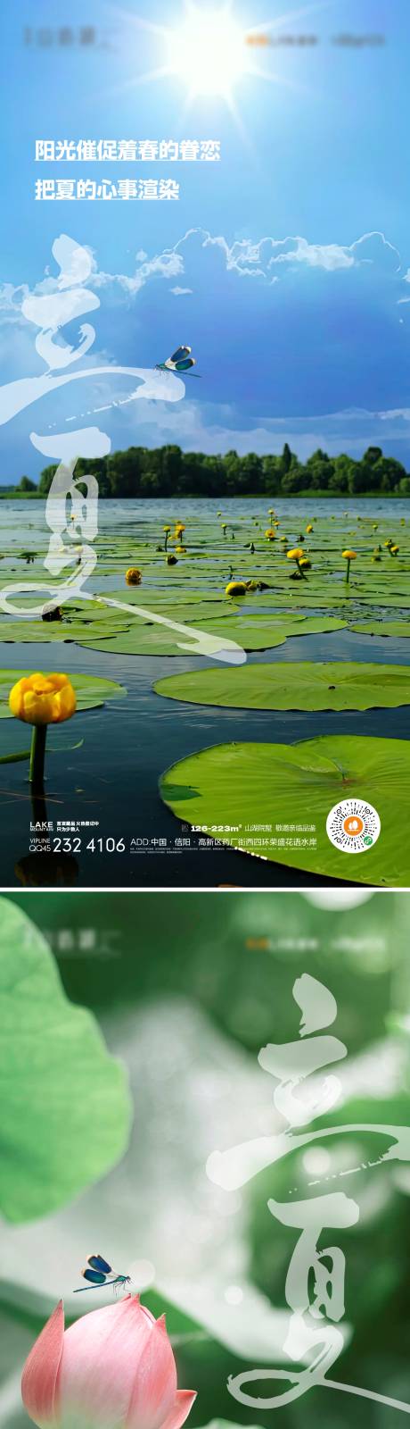源文件下载【立夏节气系列海报】编号：43990015388008993