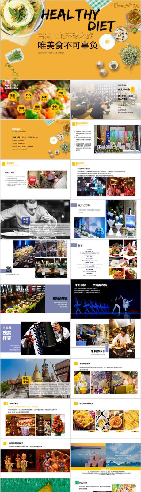 源文件下载【地产环球之旅美食主题活动方案PPT】编号：80770015152831960