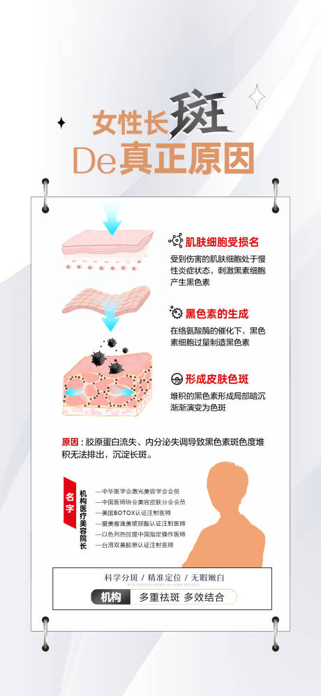 源文件下载【享设计】搜索编号：67080015615328852【医美祛斑海报】