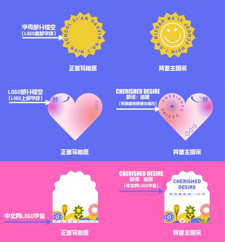 源文件下载【异形心愿卡卡片】编号：66460015531255530