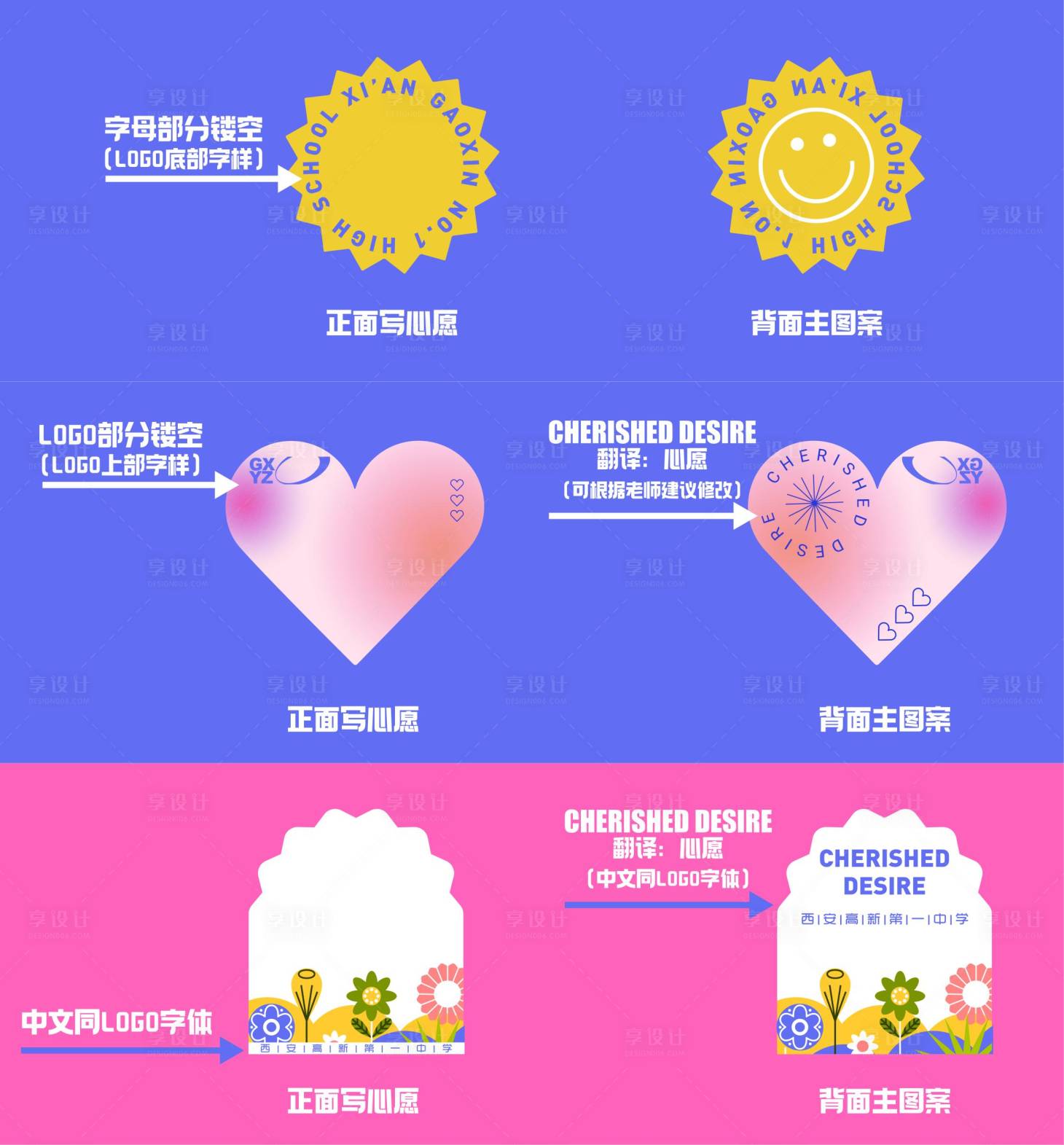 源文件下載【享設計】搜索編號：66460015531255530【異形心愿卡卡片】