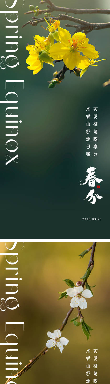 源文件下載【享設計】搜索編號：55170015410032966【春分節氣海報 】