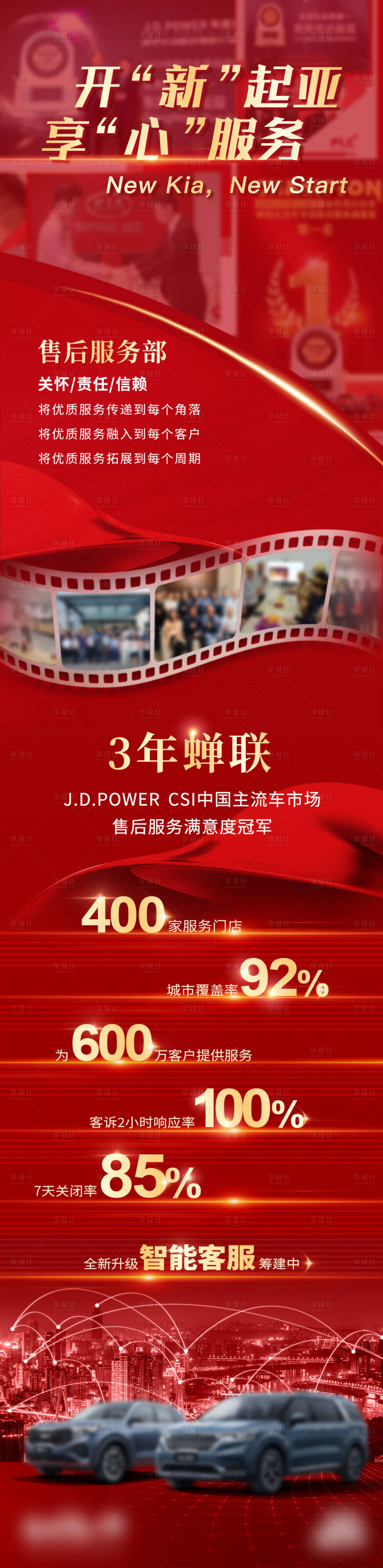 源文件下载【红色汽车服务展示长图战报荣耀展示】编号：55020015427972450