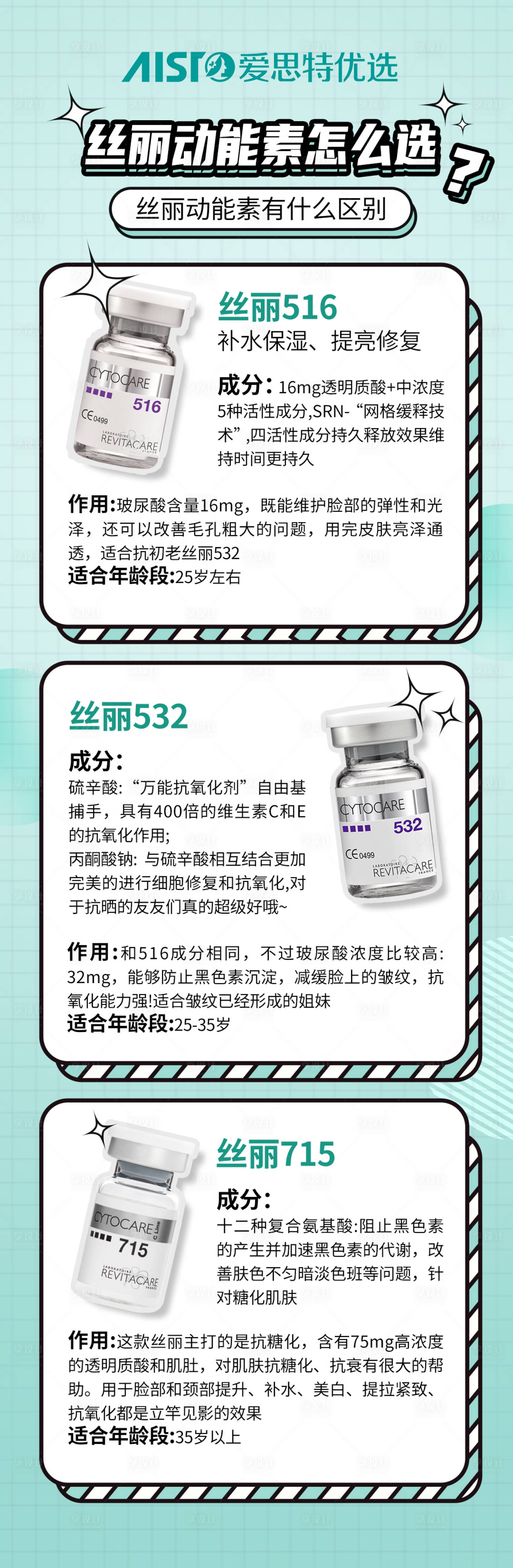 源文件下載【享設計】搜索編號：86700015229141167【絲麗動能素科普長圖海報】