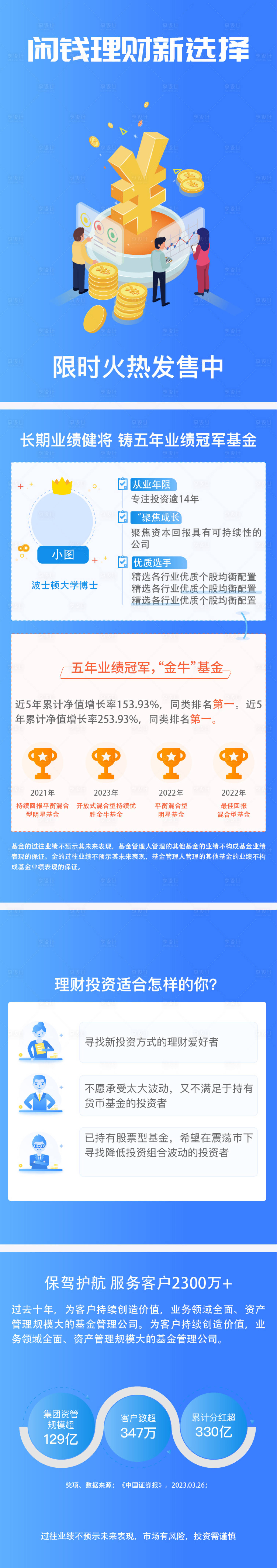 源文件下載【享設計】搜索編號：63210015434193022【閑錢理財新選擇海報】