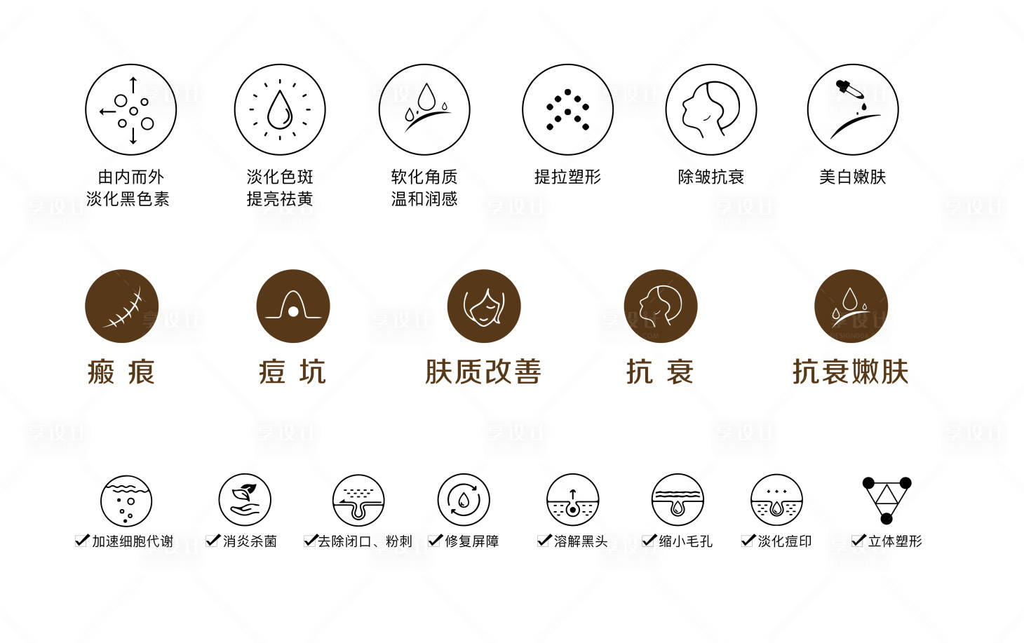 源文件下載【享設計】搜索編號：46200015079395376【醫美項目圖標 】