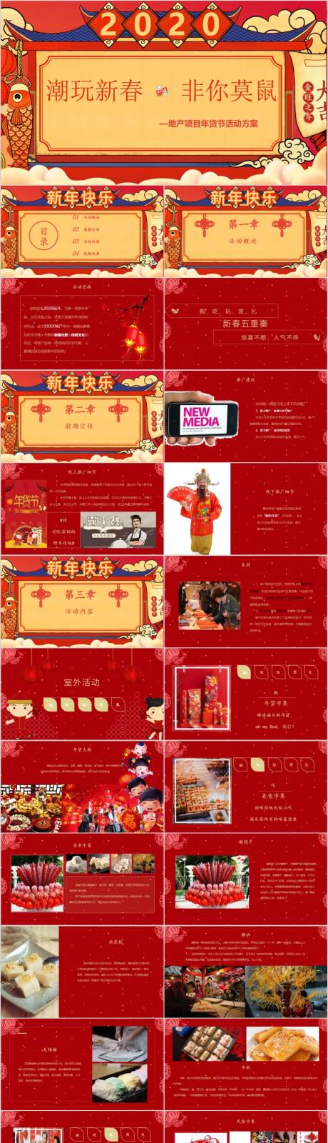 源文件下载【地产新年年货节主题活动方案PPT】编号：90120015278086037
