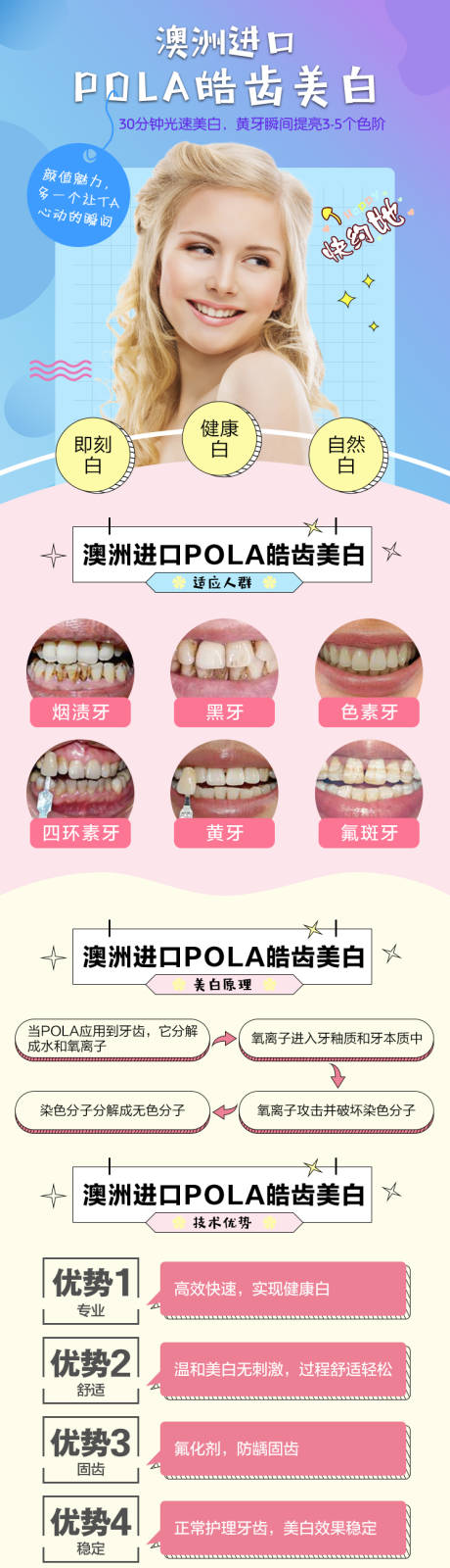 源文件下載【口腔牙齒美白活動詳情頁】編號：70820015148222432