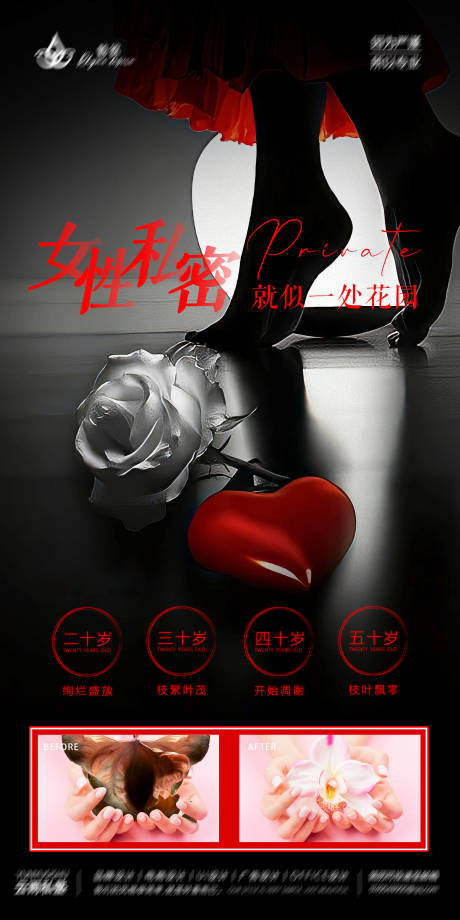 源文件下载【医美私密女性私密花园海报】编号：24190015201029443
