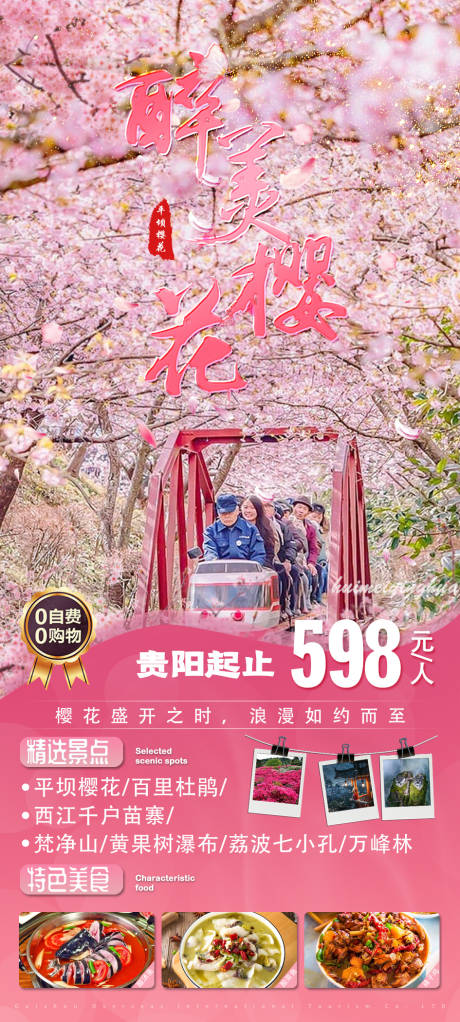 源文件下载【醉美樱花活动海报】编号：64510015269647376