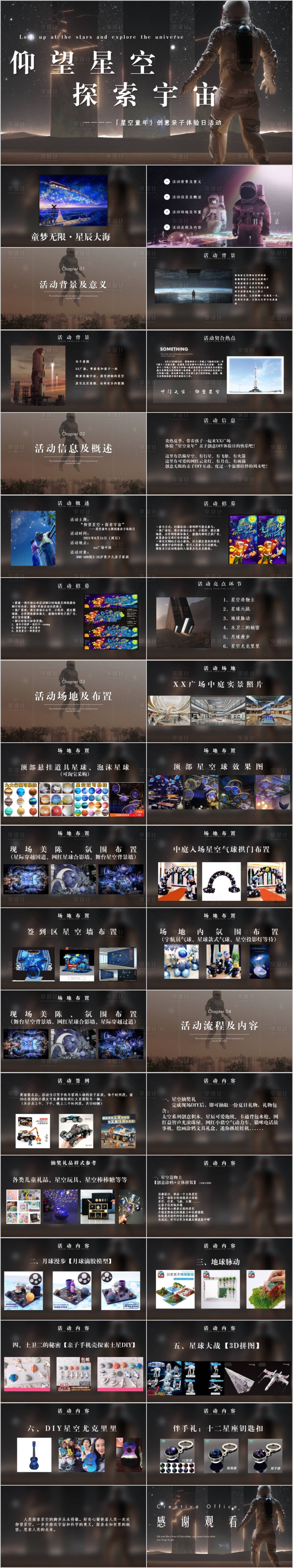 源文件下载【商业广场亲子体验星空童年主题活动方案】编号：15530015740483473