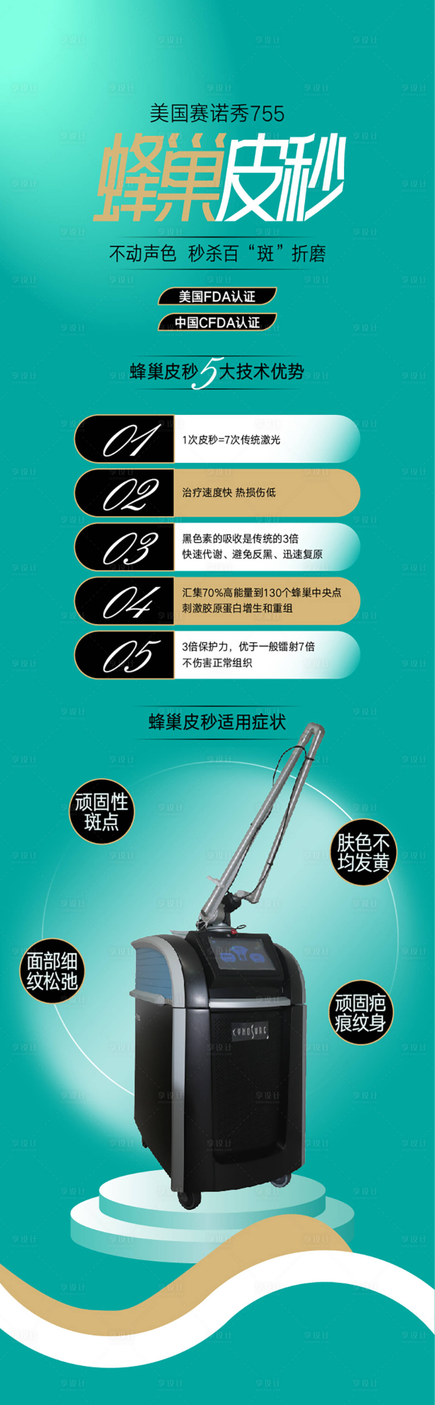 源文件下载【享设计】搜索编号：70260015294628912【皮肤美容海报长图设计 】