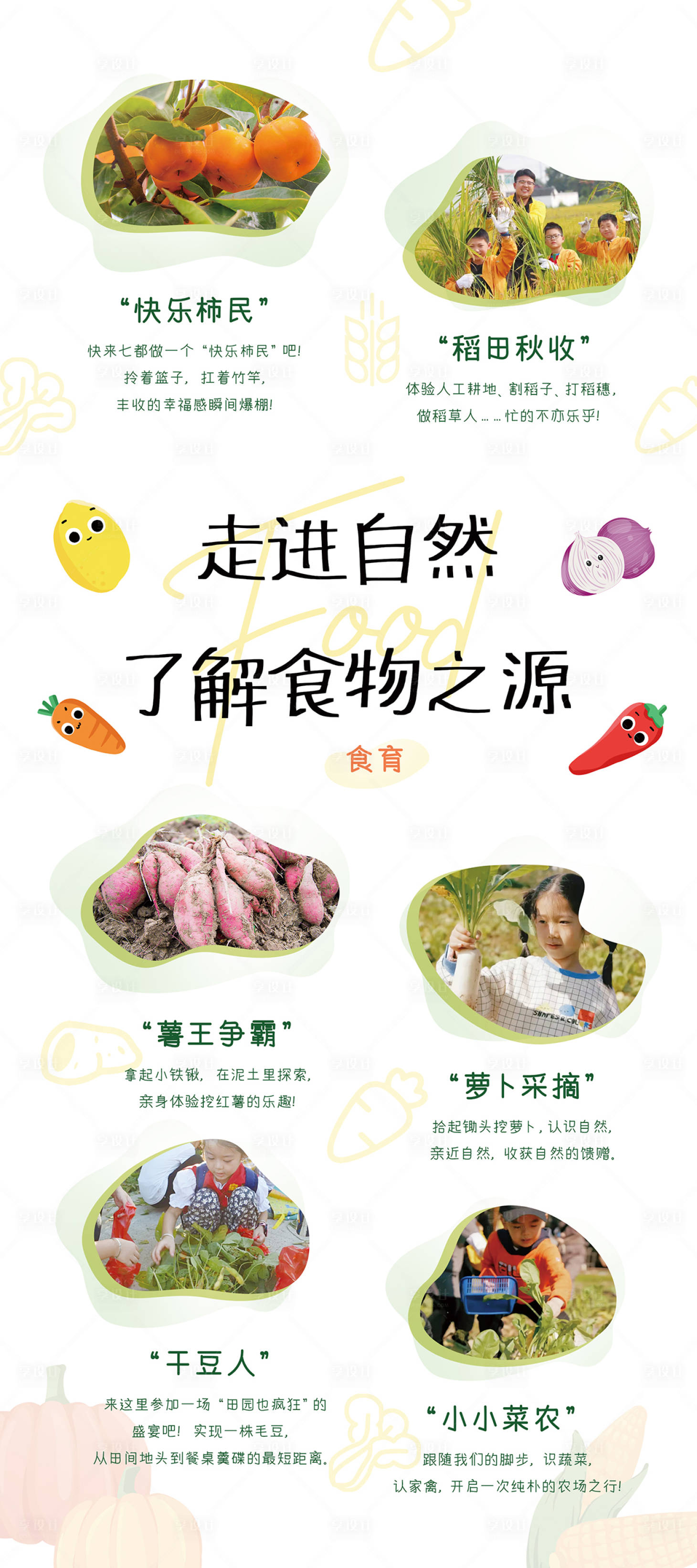 源文件下载【享设计】搜索编号：65400015383013688【食物之源展架易拉宝】