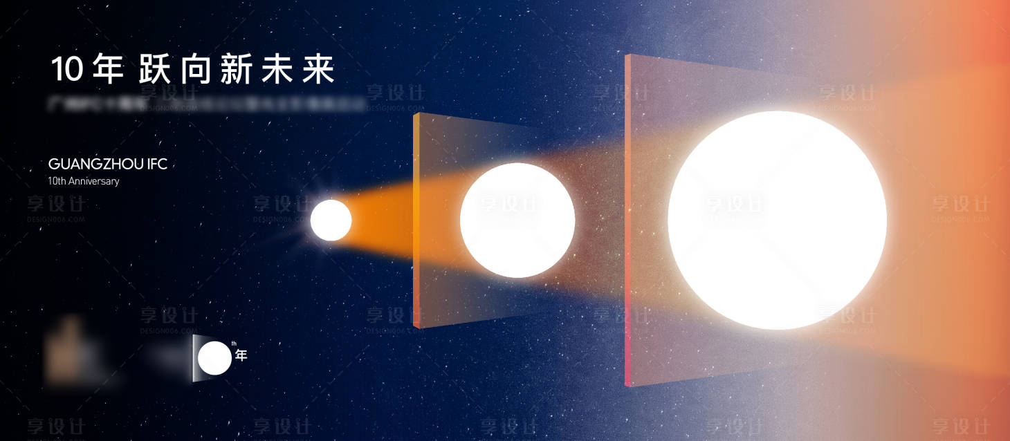 源文件下載【享設計】搜索編號：63040015531201806【10周年主形象活動背景板】