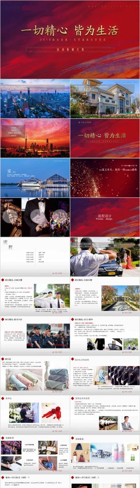 源文件下载【享设计】搜索编号：72170015335141595【地产交房交付活动策划方案PPT】