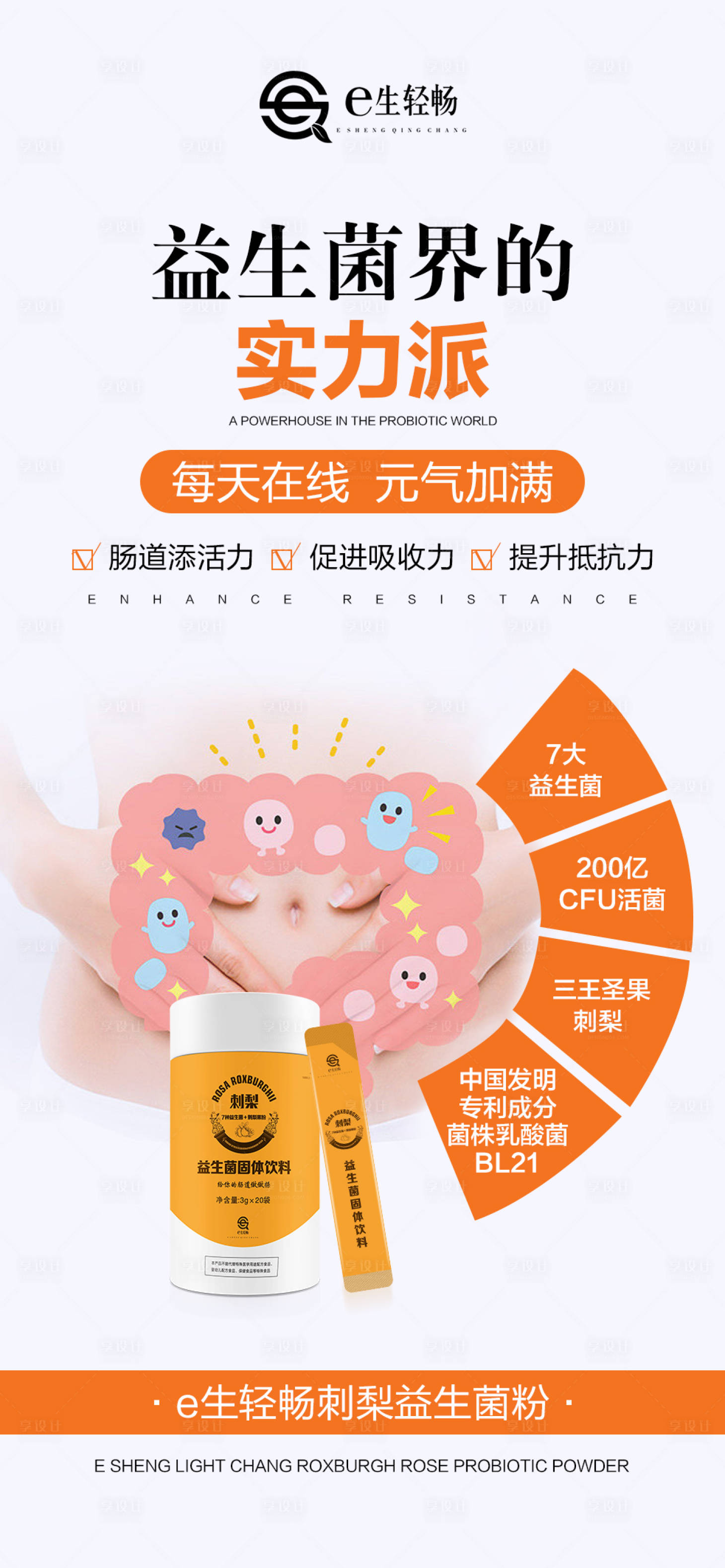 源文件下载【享设计】搜索编号：90910015523261443【益生菌科普】
