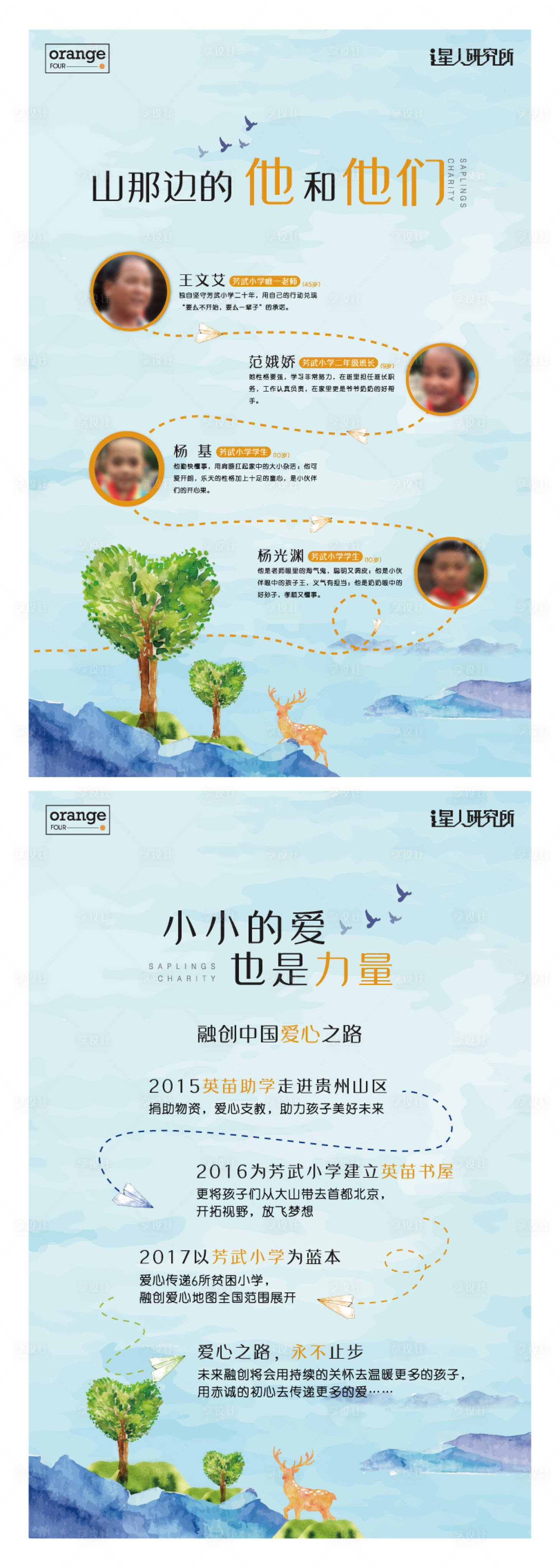 源文件下载【享设计】搜索编号：20560015086698194【公益助学环保海报】