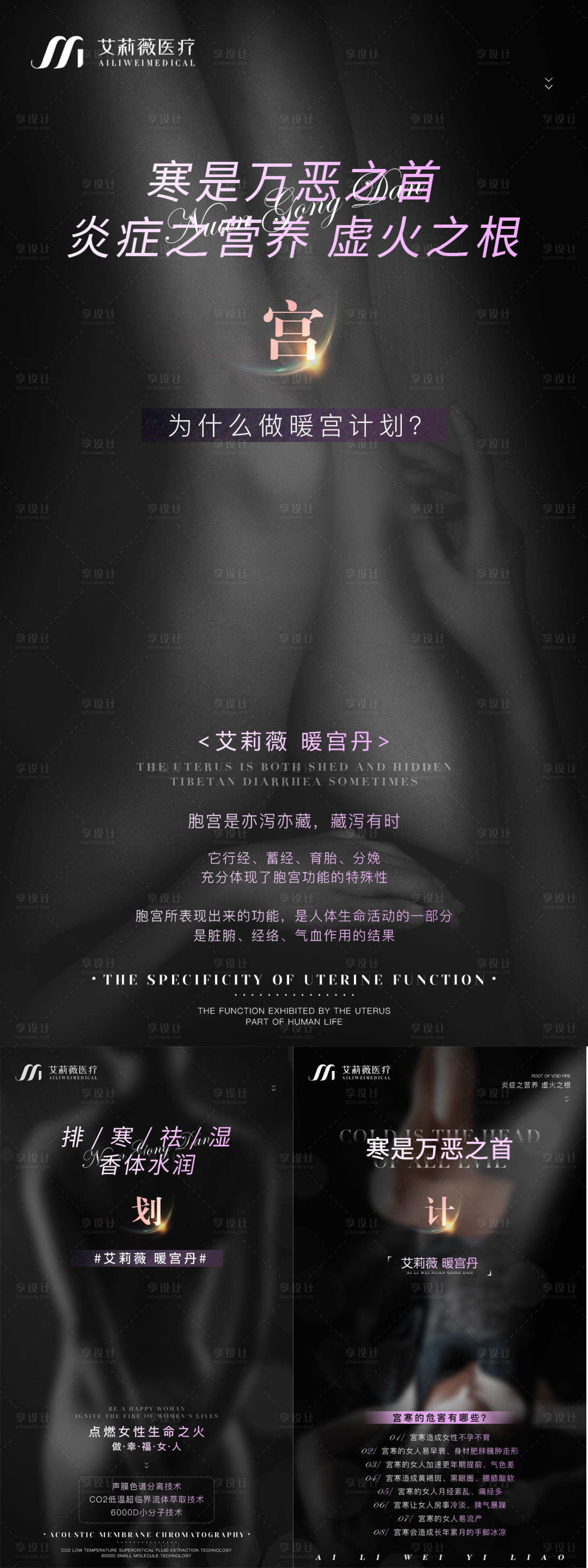 源文件下载【医美私密系列海报】编号：74430015510108697