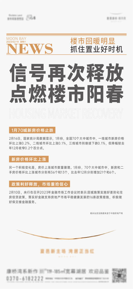 源文件下载【实事政策新闻楼市信息释放海报】编号：20230324102719116