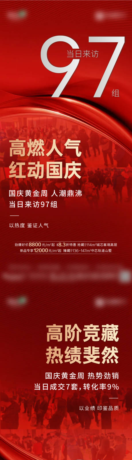 源文件下载【享设计】搜索编号：92710015427248091【地产热销流量大盘宣传海报】