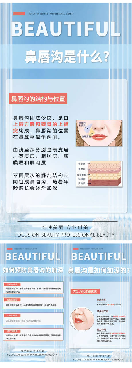 源文件下載【享設計】搜索編號：64920015421858540【醫(yī)美燈箱小科普朋友圈海報圖】
