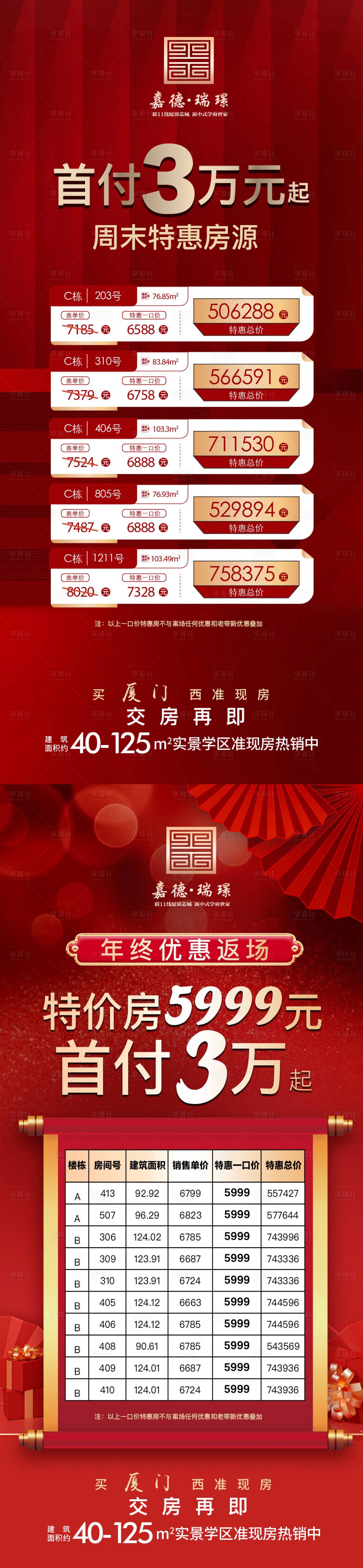 源文件下载【享设计】搜索编号：87740015154661072【地产促销海报】