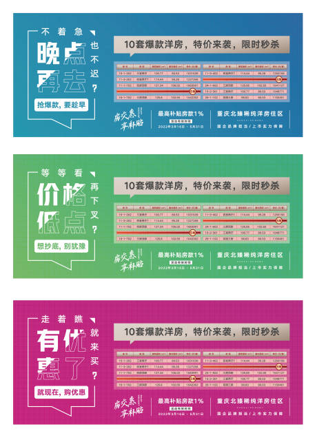 源文件下载【房地产项目特价房系列宣传海报】编号：20230328224059025