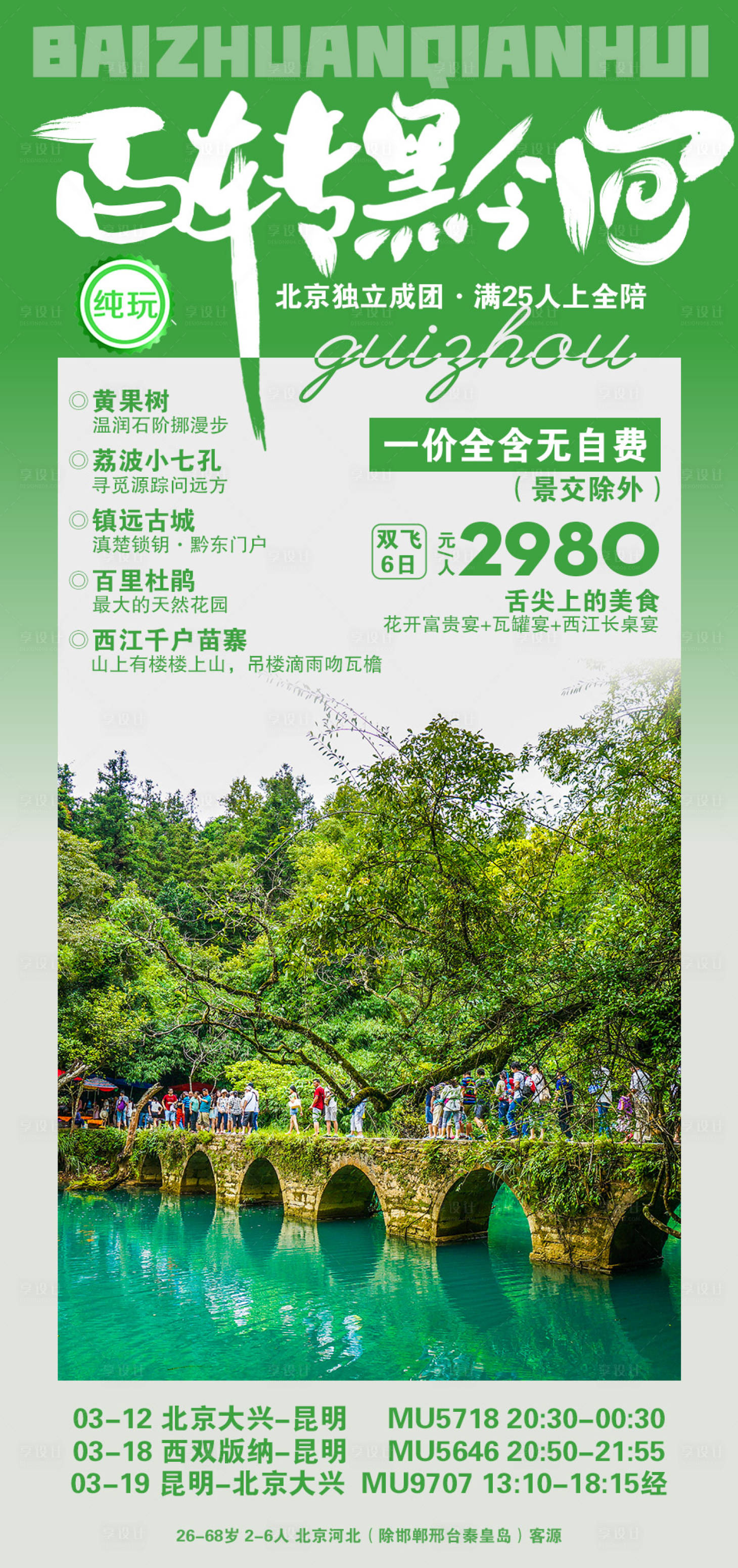 编号：20230322162335596【享设计】源文件下载-贵州旅游海报