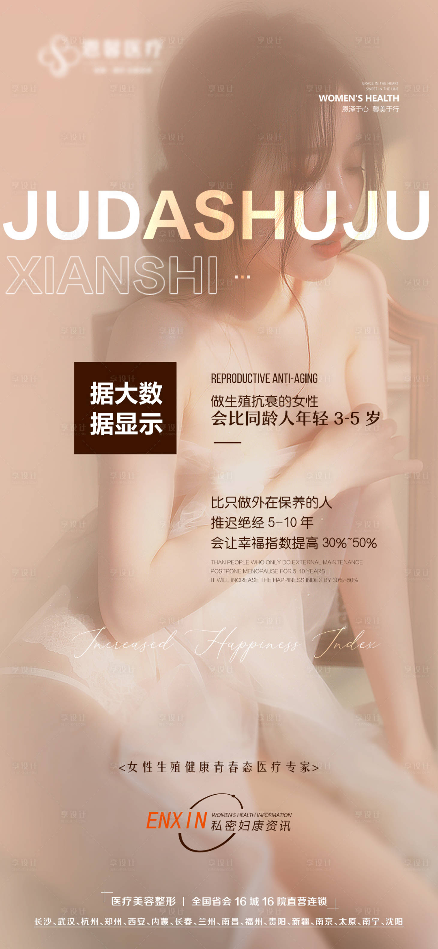 源文件下载【享设计】搜索编号：90540015409657603【生殖抗衰的女性】