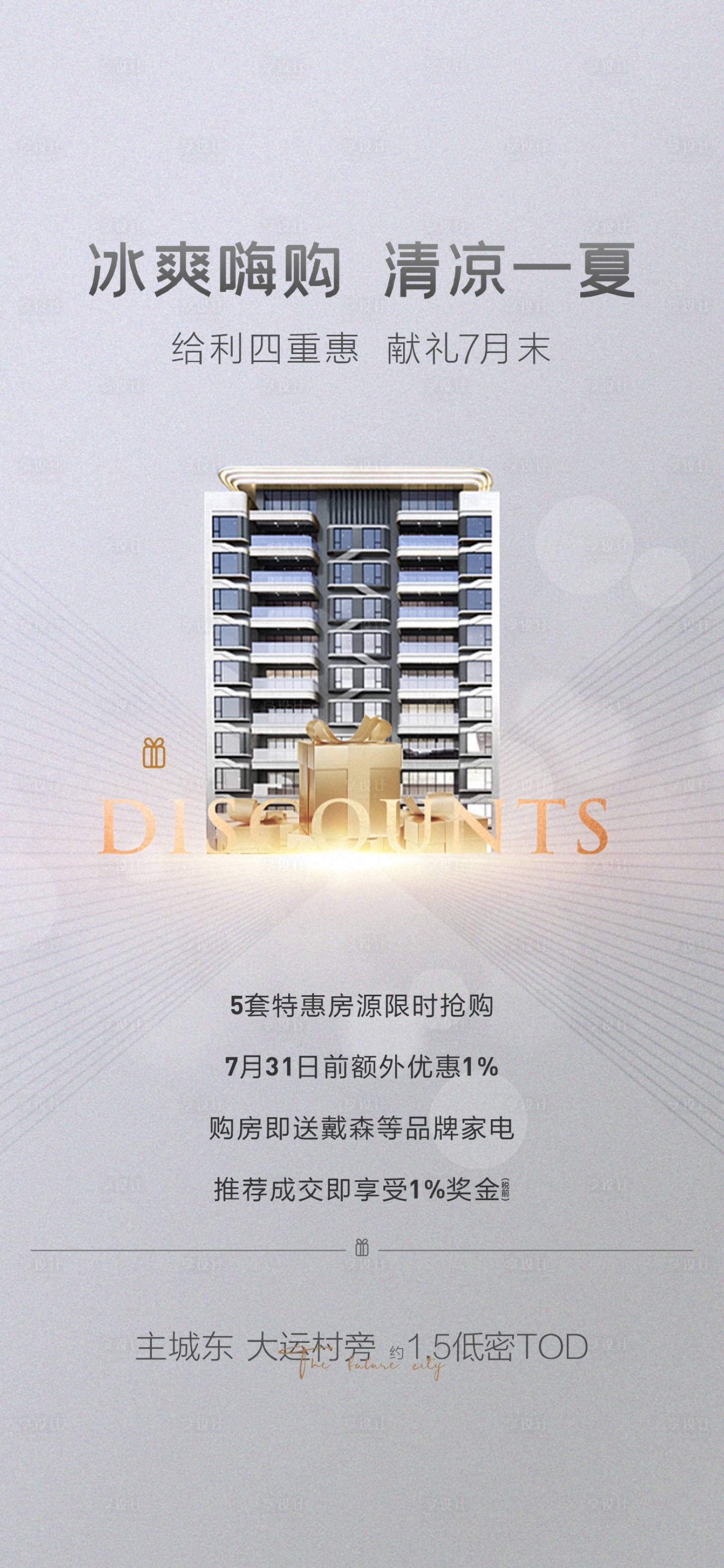 源文件下载【房地产促销特惠海报】编号：28060015562903201