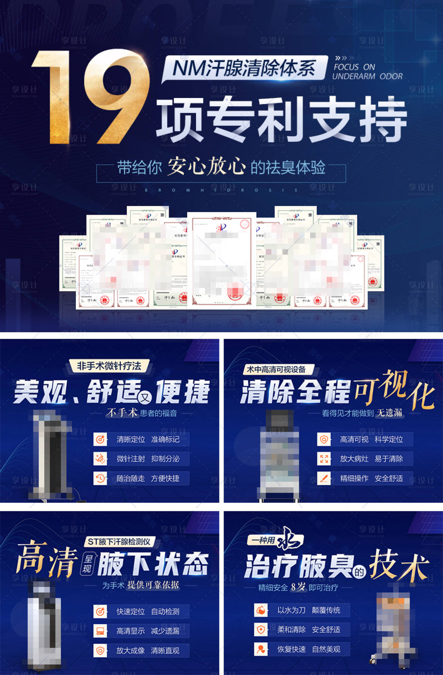 源文件下载【享设计】搜索编号：44400010189721157【医疗专利技术仪器介绍竞价图封面海报】