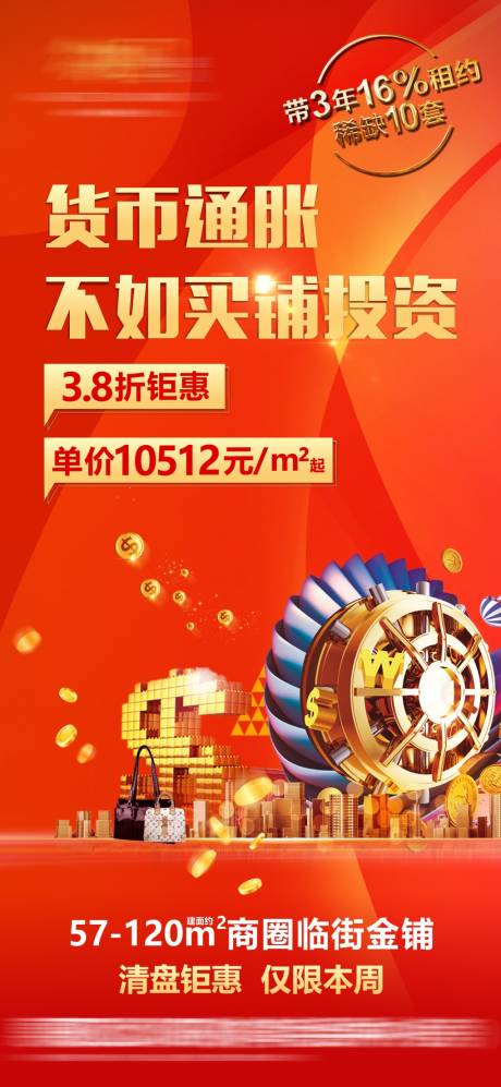 源文件下载【享设计】搜索编号：29940015136044671【地产旺铺海报】
