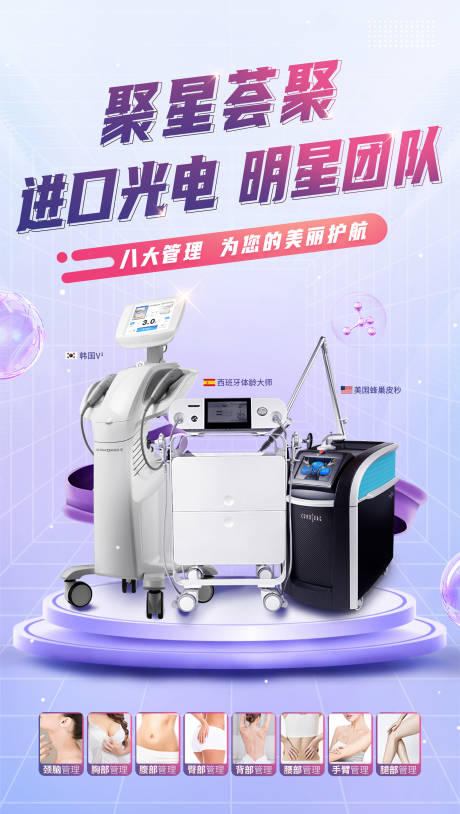 源文件下载【光电医美仪器简介海报】编号：59900015418753666