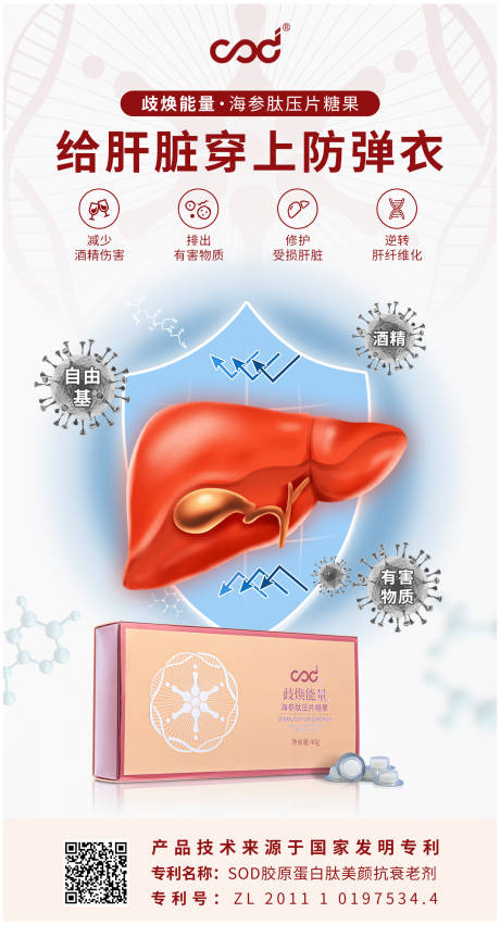源文件下载【保护肝脏保健品海报】编号：20230308172055338